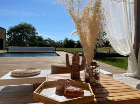 Villa avec piscine en campagne !